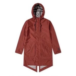 Nike Lab Collection NRG 3 Layer Parka Men's Large Pueblo Brown Black AJ1993-250